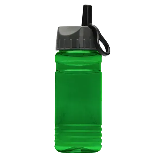 RPET Bottle with Ring-Straw Lid (20 oz.) — view 16