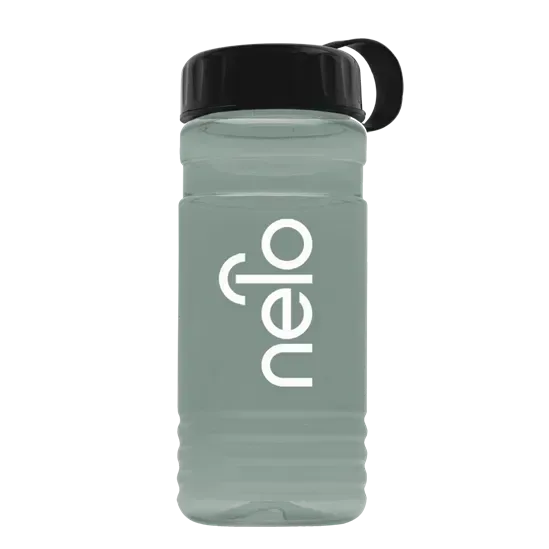 RPET Bottle with Tethered Lid (20 oz.) — view 13