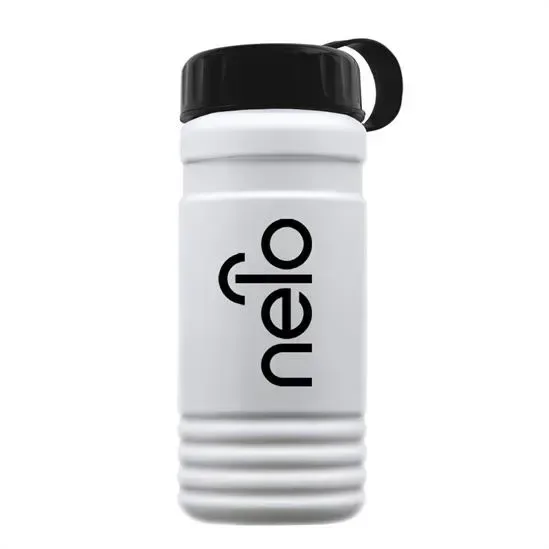 RPET Bottle with Tethered Lid (20 oz.) — view 15
