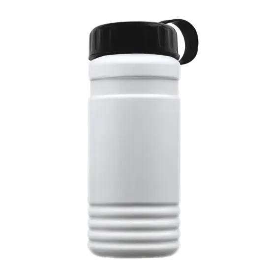 RPET Bottle with Tethered Lid (20 oz.) — view 9