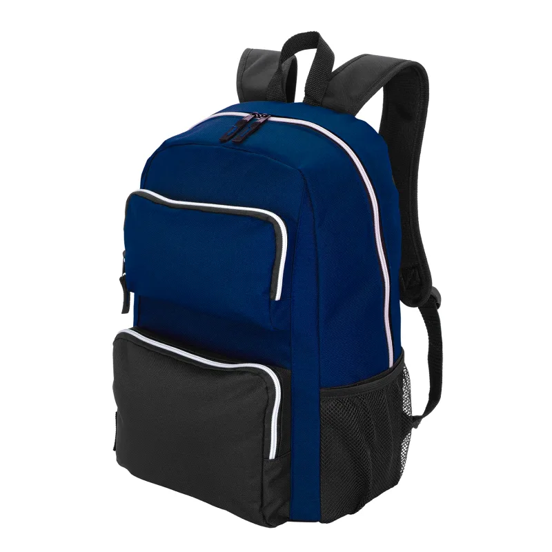 RPET Double-Pocket Computer Backpack — view 1