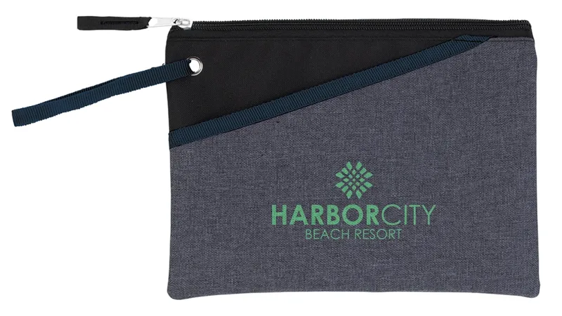 Custom RPET Two-Tone Pouch — view 4