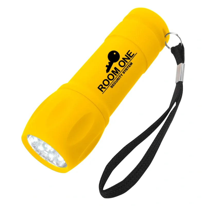 Custom Rubberized Torch Light — view 5