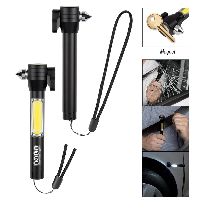 Safety Tool With COB Flashlight — view 5