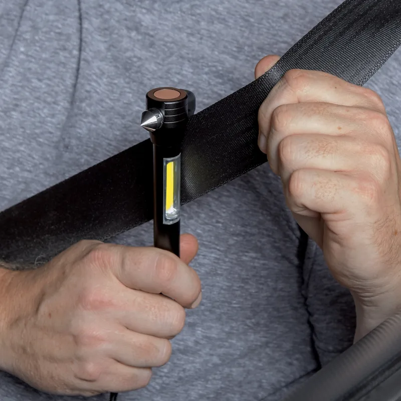Safety Tool With COB Flashlight — view 7