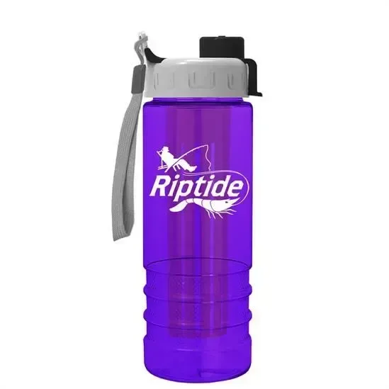 Salute Bottle with Quick-Snap Lid and Infuser (24 oz.) — view 5