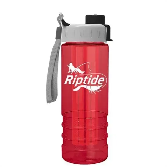 Salute Bottle with Quick-Snap Lid and Infuser (24 oz.) — view 6