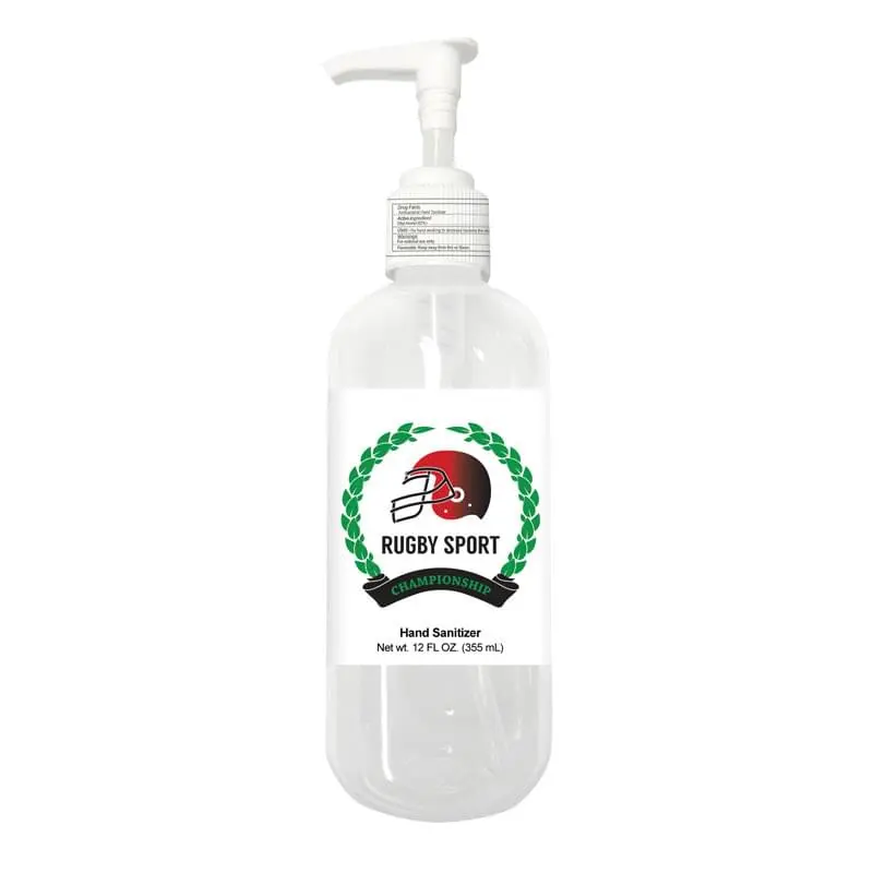 Sanitizer with Pump - 12 oz.