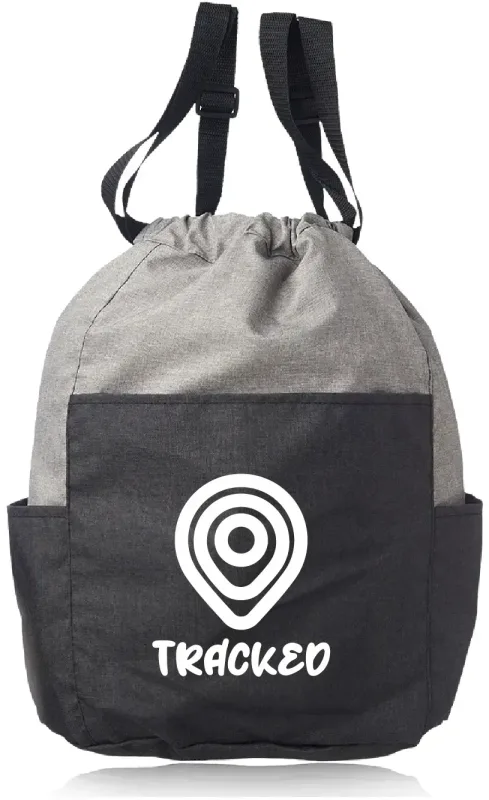 Satchel Drawstring Backpacks (1 Color) — view 3