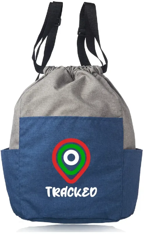 Satchel Drawstring Backpacks (Full Color) — view 2