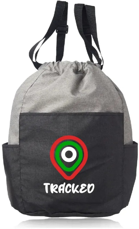 Satchel Drawstring Backpacks (Full Color) — view 3