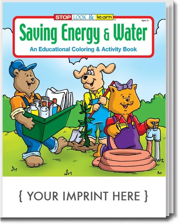 Saving Energy and Water Coloring & Activity Book