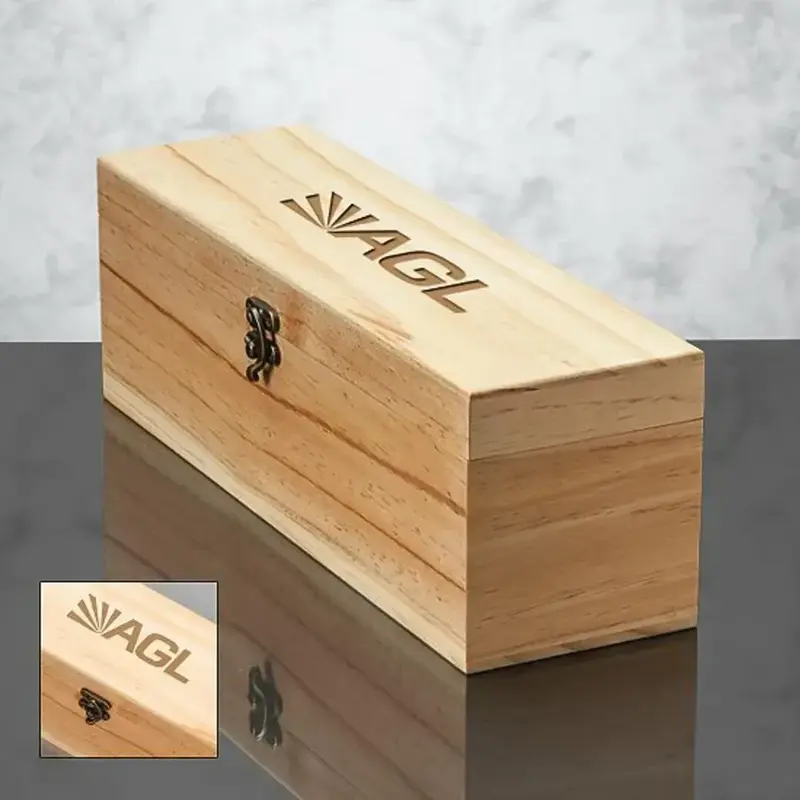 Custom Birchwood Promotional Crate