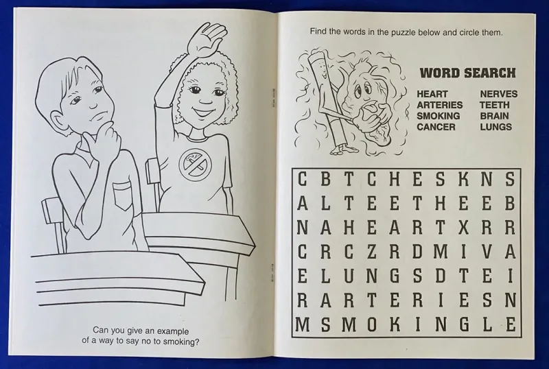 Say No to Smoking Coloring & Activity Book β view 1
