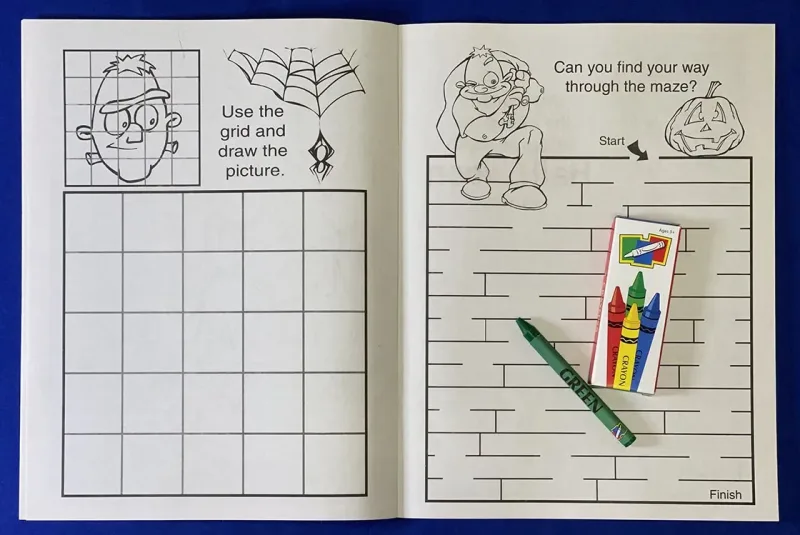 Scary Surprise Coloring Book — view 1