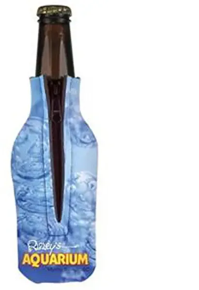 Scuba Bottle Cooler with Zipper