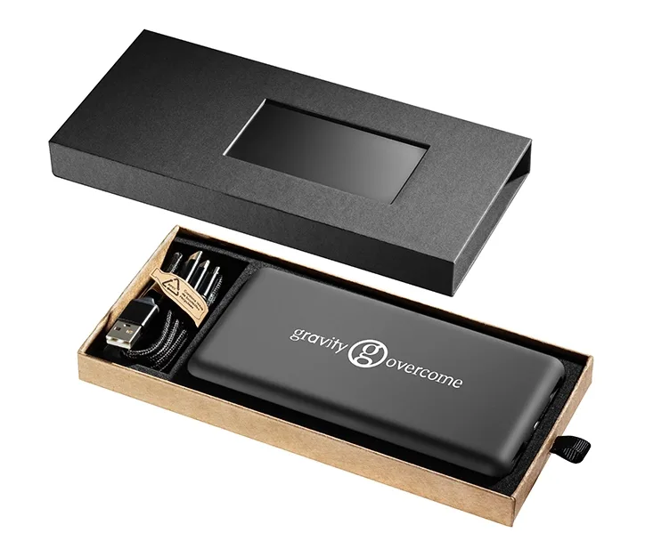 Custom SCX Design® ECO Solar Power Bank 8000 mAh — view 2