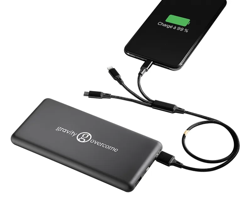 Custom SCX Design® ECO Solar Power Bank 8000 mAh — view 4