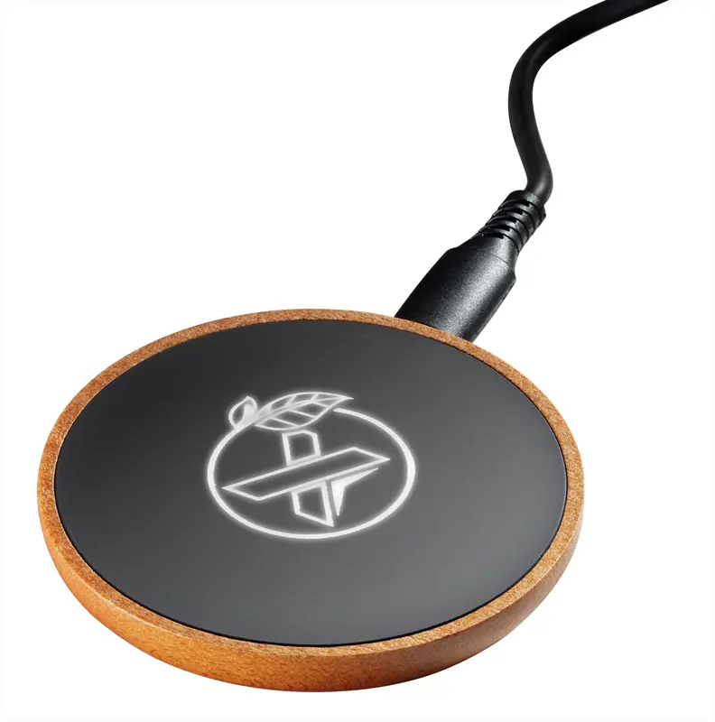 Custom SCX Design® Maple Wood 10W Wireless Charger