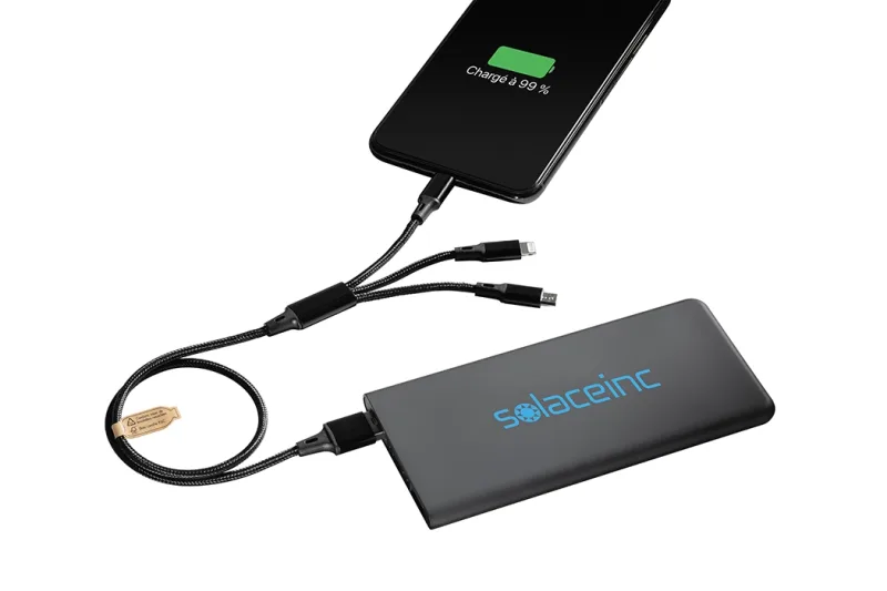 Custom SCX Design® Power Bank Slim 5000 mAh — view 2