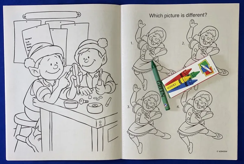 Season's Greetings Coloring Book β view 1