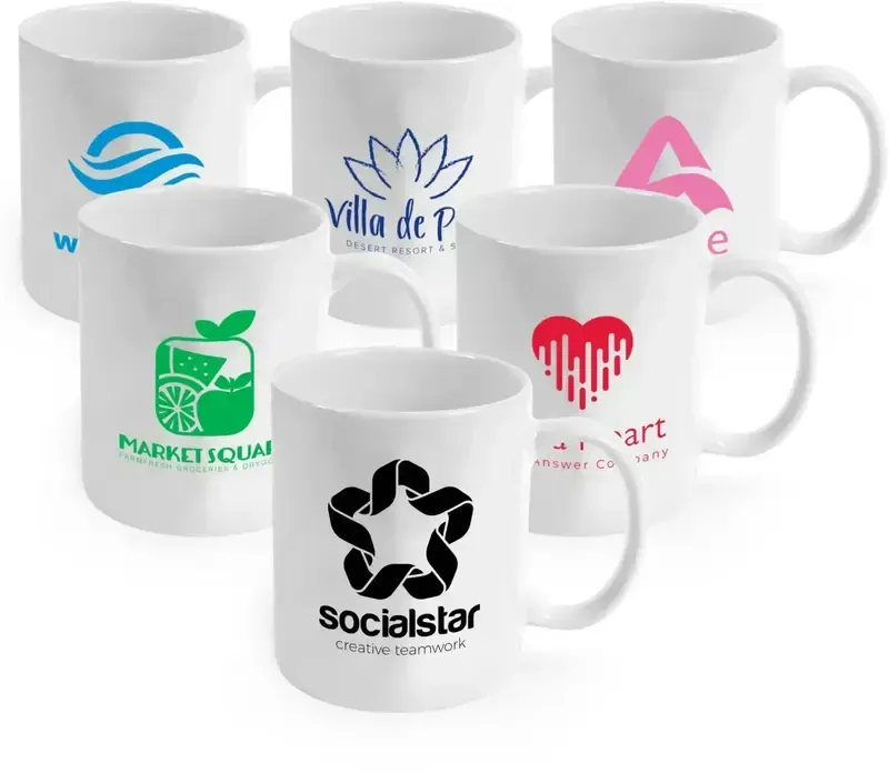 Seattle White Ceramic Mug (12 oz)