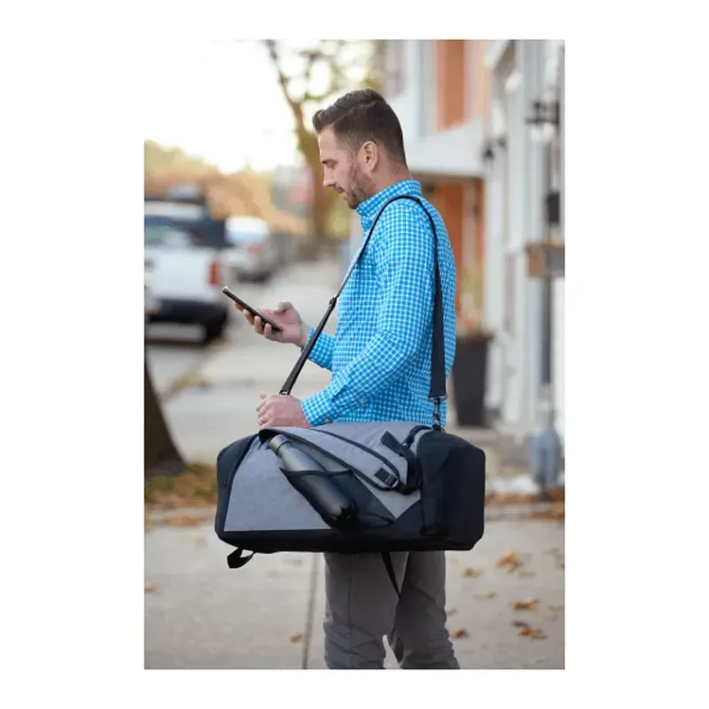 Sebring Convertible Graphite Duffle Bag — view 11