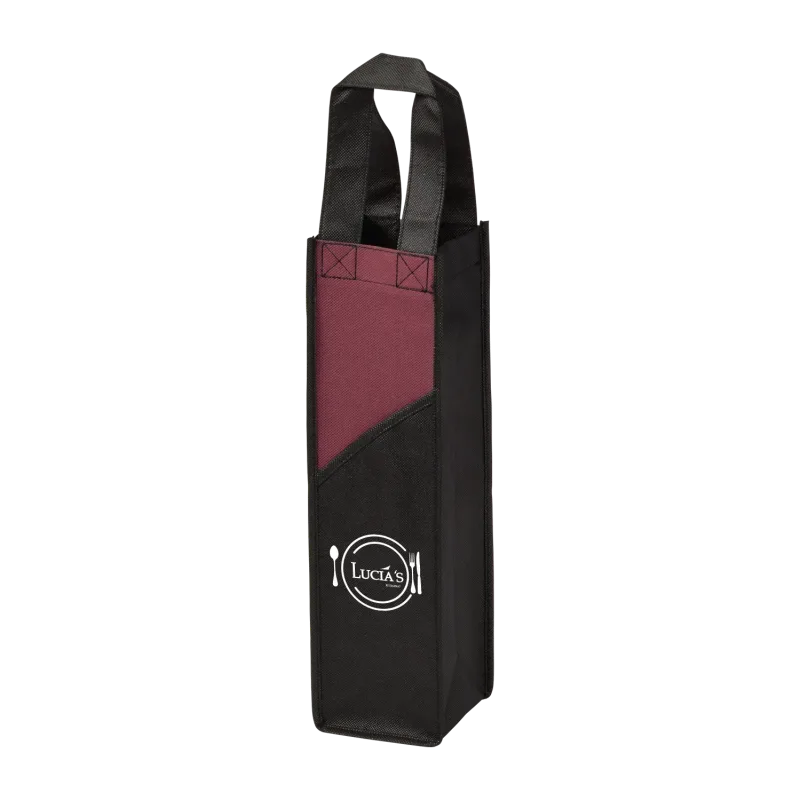 Custom Non-Woven Wine Tote — view 3