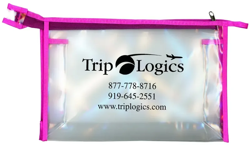 Promo Logo Carry-All Cosmetic Pouch — view 3