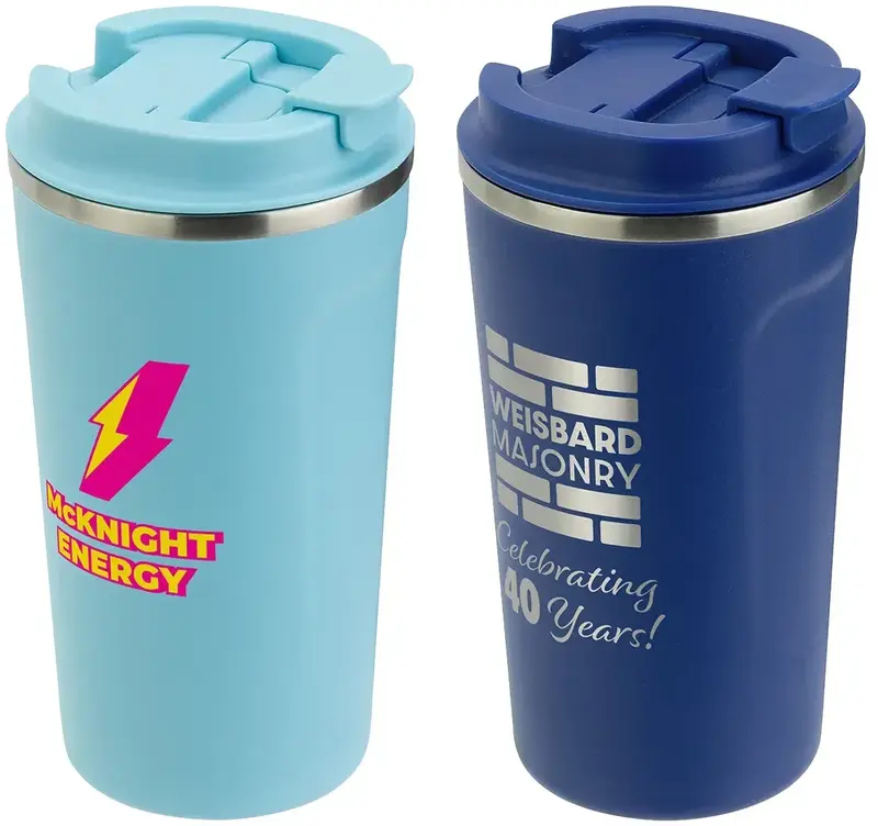 BronzeLogo 16 oz Insulated Steel Tumbler