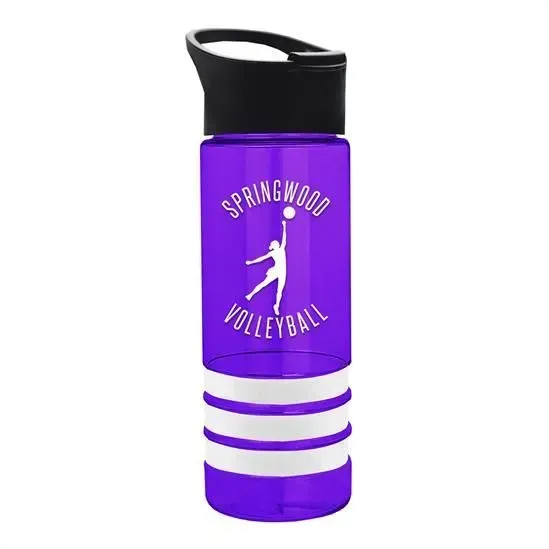 Custom Tritan™ Stripe Bottle