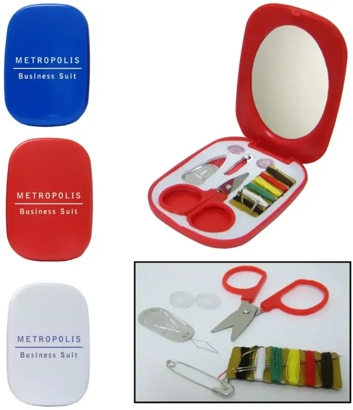 Custom Sewing Kit & Mirror