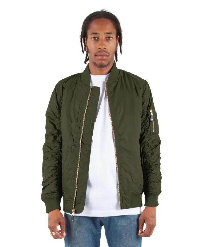 Shaka Wear Adult Bomber Jacket — view 2