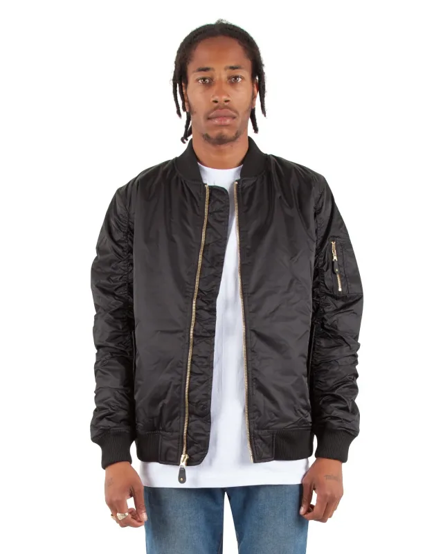 Shaka Wear Adult Bomber Jacket — view 5