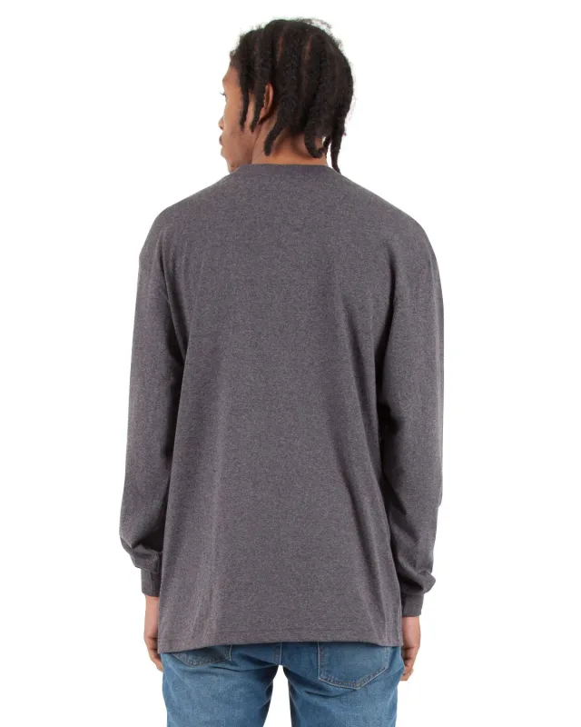 Shaka Wear Adult Max Heavyweight Long-Sleeve T-Shirt — view 10