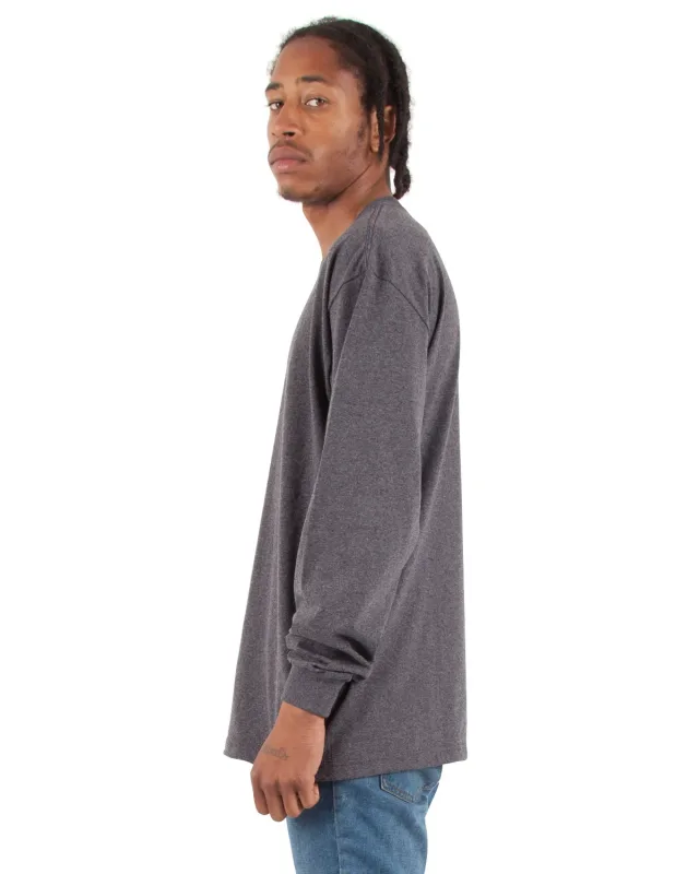 Shaka Wear Adult Max Heavyweight Long-Sleeve T-Shirt — view 12