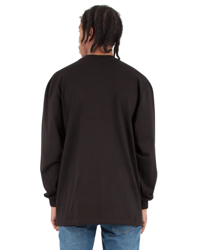 Shaka Wear Adult Max Heavyweight Long-Sleeve T-Shirt — view 16