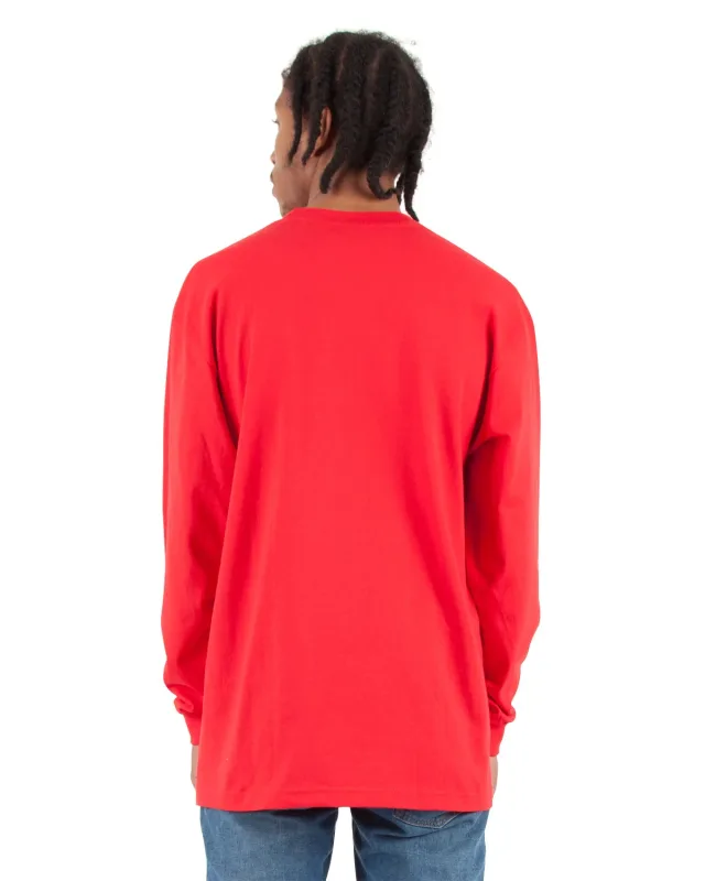 Shaka Wear Adult Max Heavyweight Long-Sleeve T-Shirt — view 19