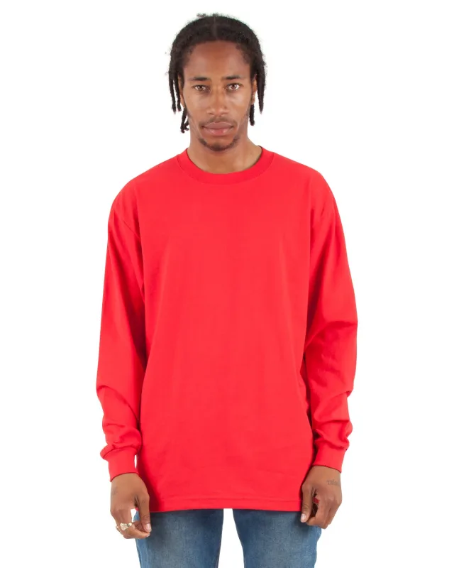 Shaka Wear Adult Max Heavyweight Long-Sleeve T-Shirt — view 20