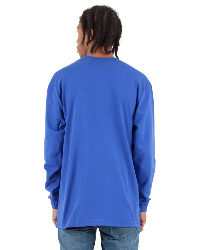 Shaka Wear Adult Max Heavyweight Long-Sleeve T-Shirt — view 22