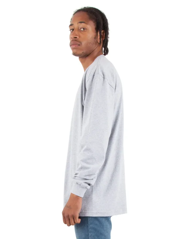 Shaka Wear Adult Max Heavyweight Long-Sleeve T-Shirt — view 9