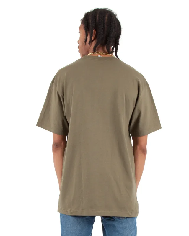 Shaka Wear Adult Max Heavyweight T-Shirt — view 5