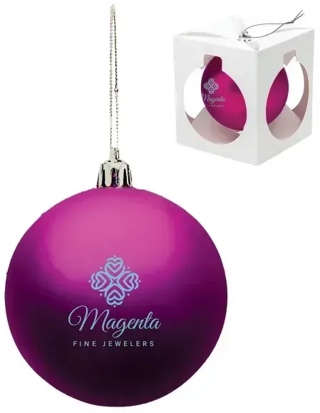 Personalized Shatter Resistant Ornament — view 11