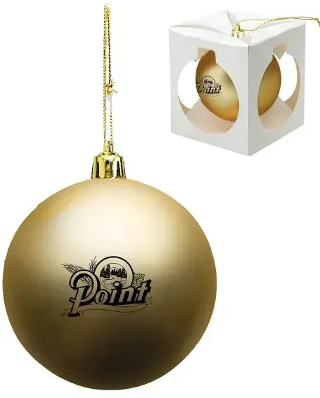 Personalized Shatter Resistant Ornament — view 4