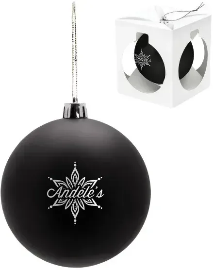 Personalized Shatter Resistant Ornament — view 6