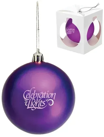 Personalized Shatter Resistant Ornament — view 9