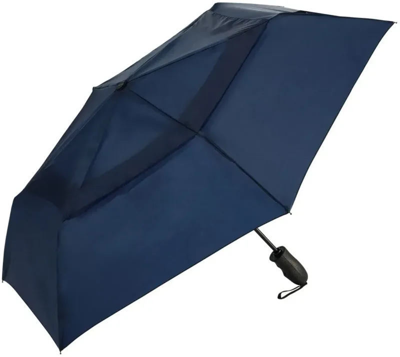 Shed Rain™ Windjammer® Vented Auto Open & Close Compact Umbrella — view 1