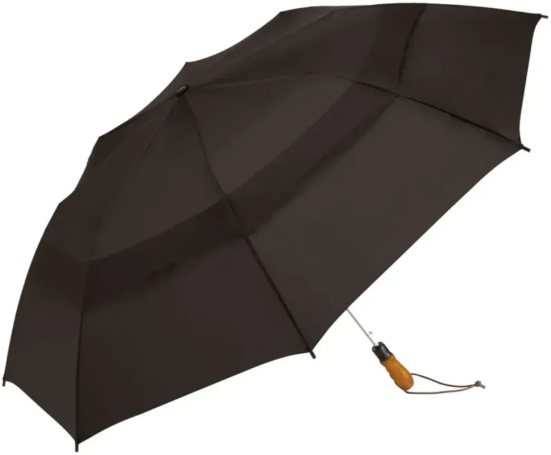 Shed Rain™ Windjammer® Vented Auto Open Jumbo Compact Umbrella — view 2