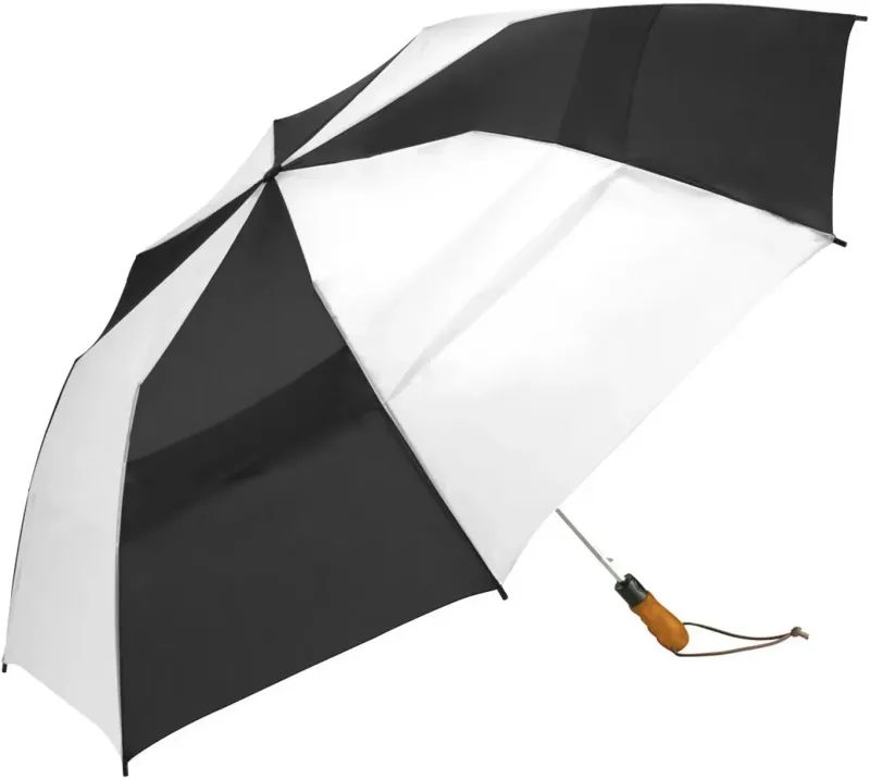 Shed Rain™ Windjammer® Vented Auto Open Jumbo Compact Umbrella — view 4