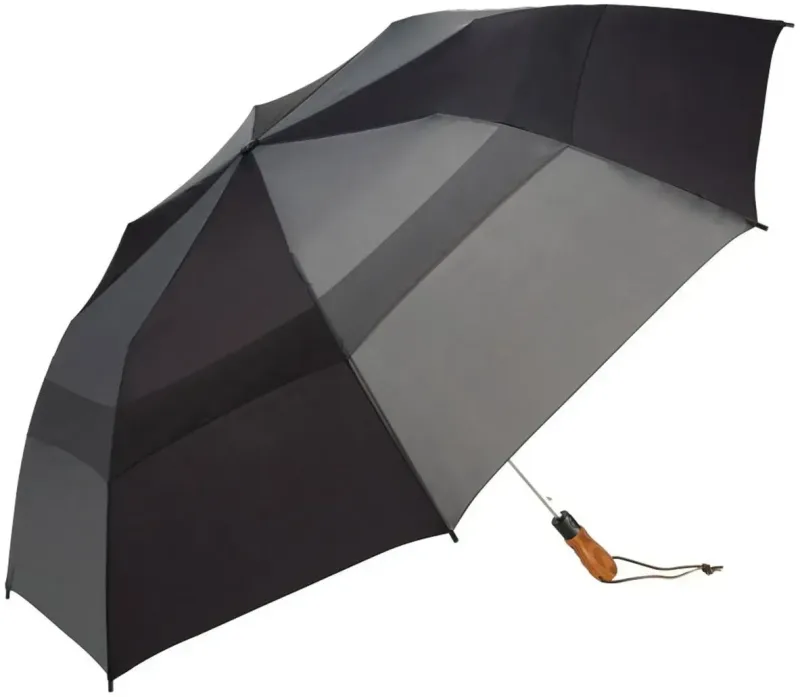 Shed Rain™ Windjammer® Vented Auto Open Jumbo Compact Umbrella — view 7